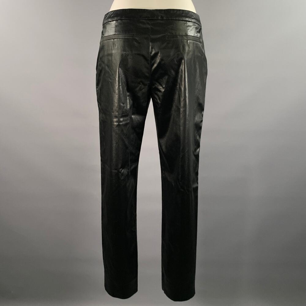DRIES VAN NOTEN Size 4 Black Acetate Blend Low Rise Pants